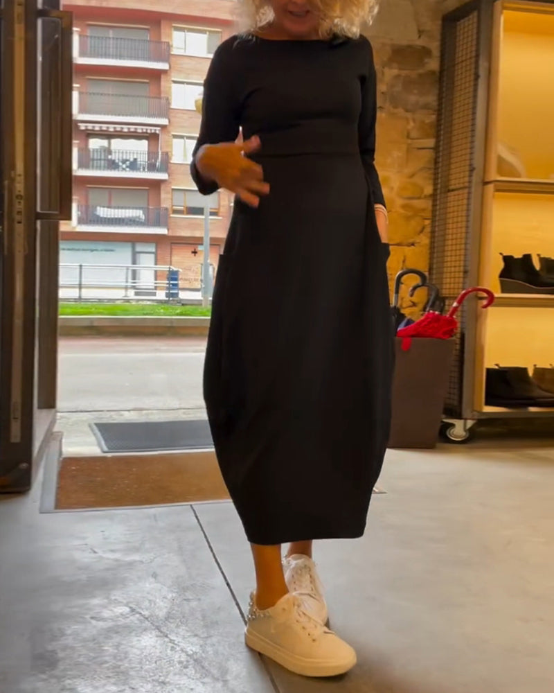 CORA™ - Casual Chic Midikleid