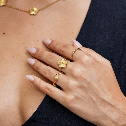 Klaver Goldring