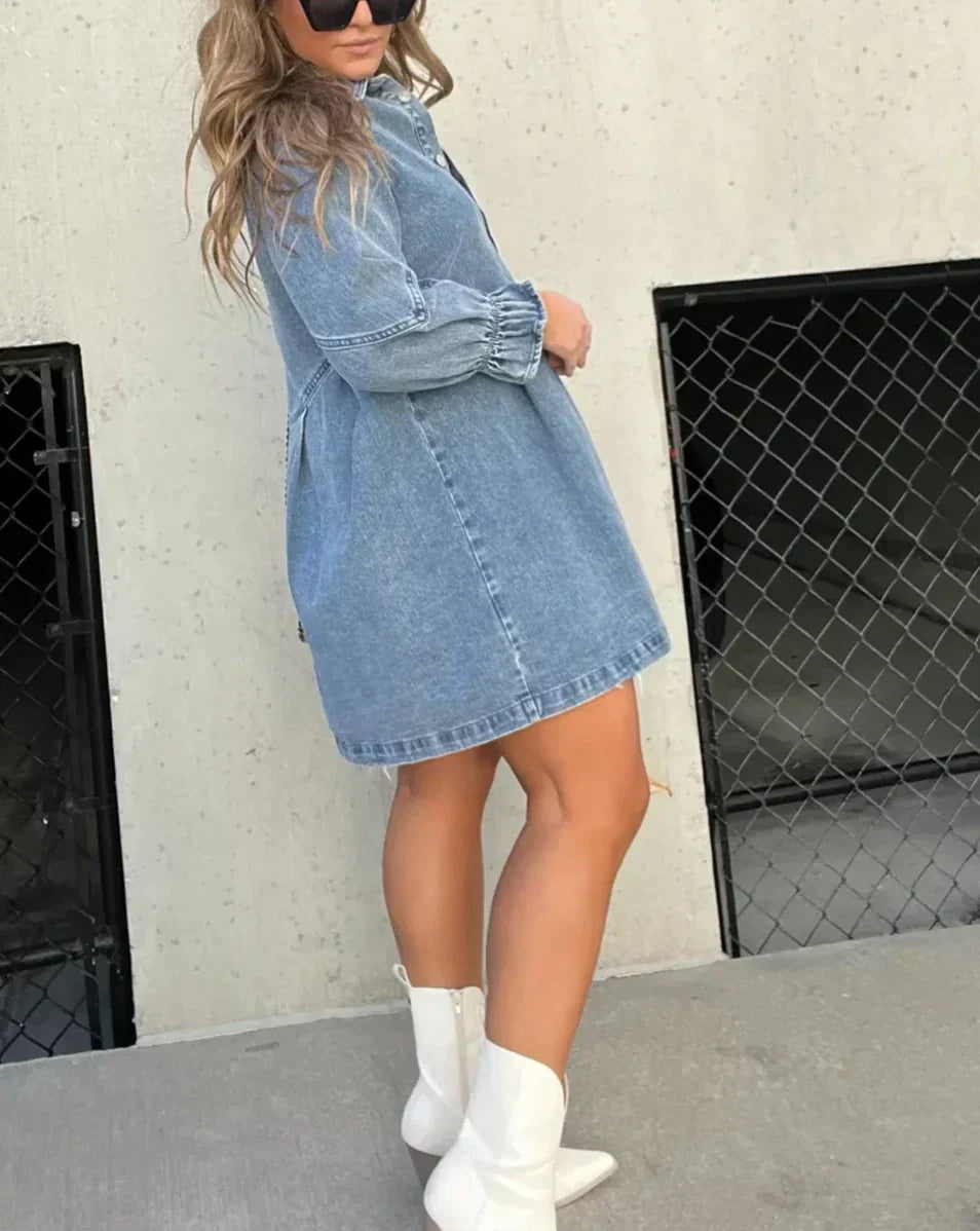Lydia | Stylish Denim Kleid for Damen