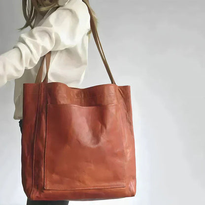 Lancaster - Classic Leather Tote Bag