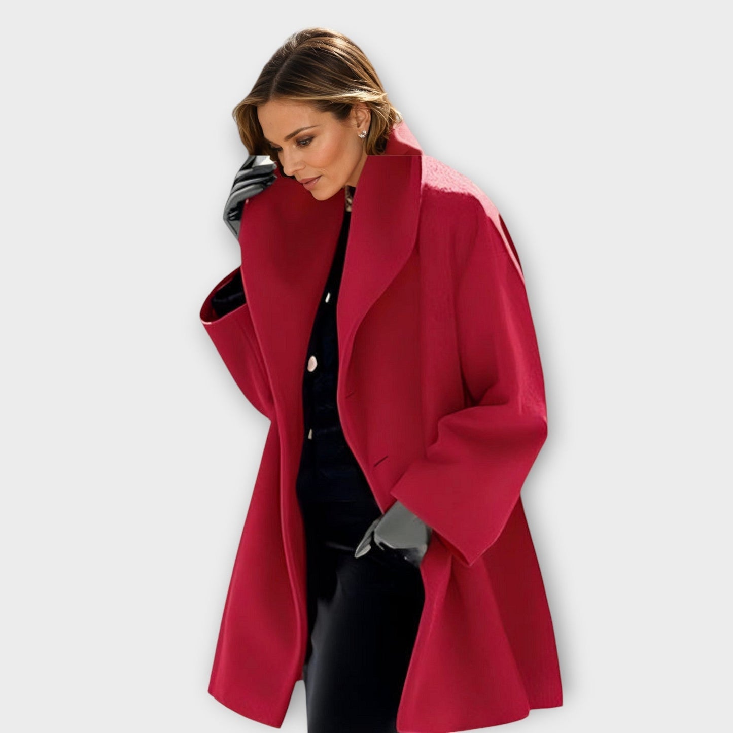 Emma - Premium Windproof Wool Mantel