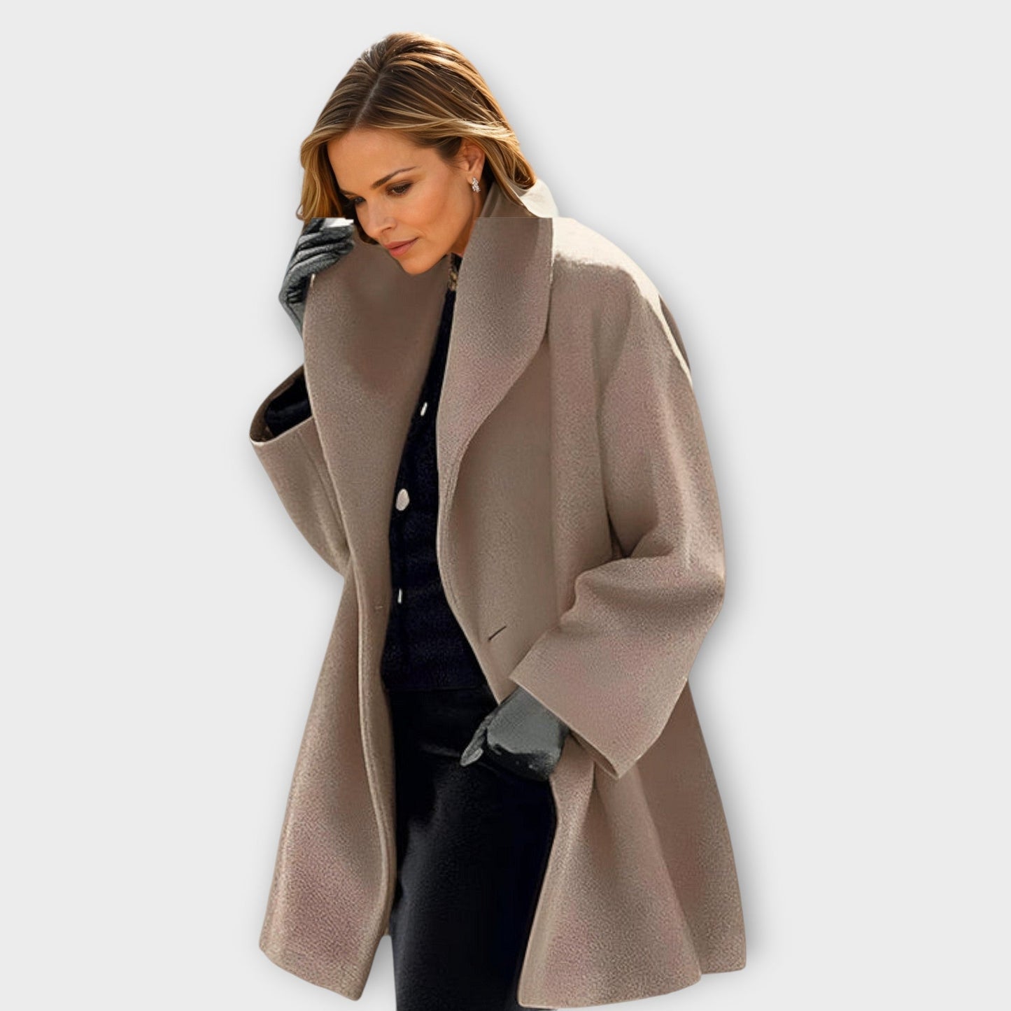 Emma - Premium Windproof Wool Mantel