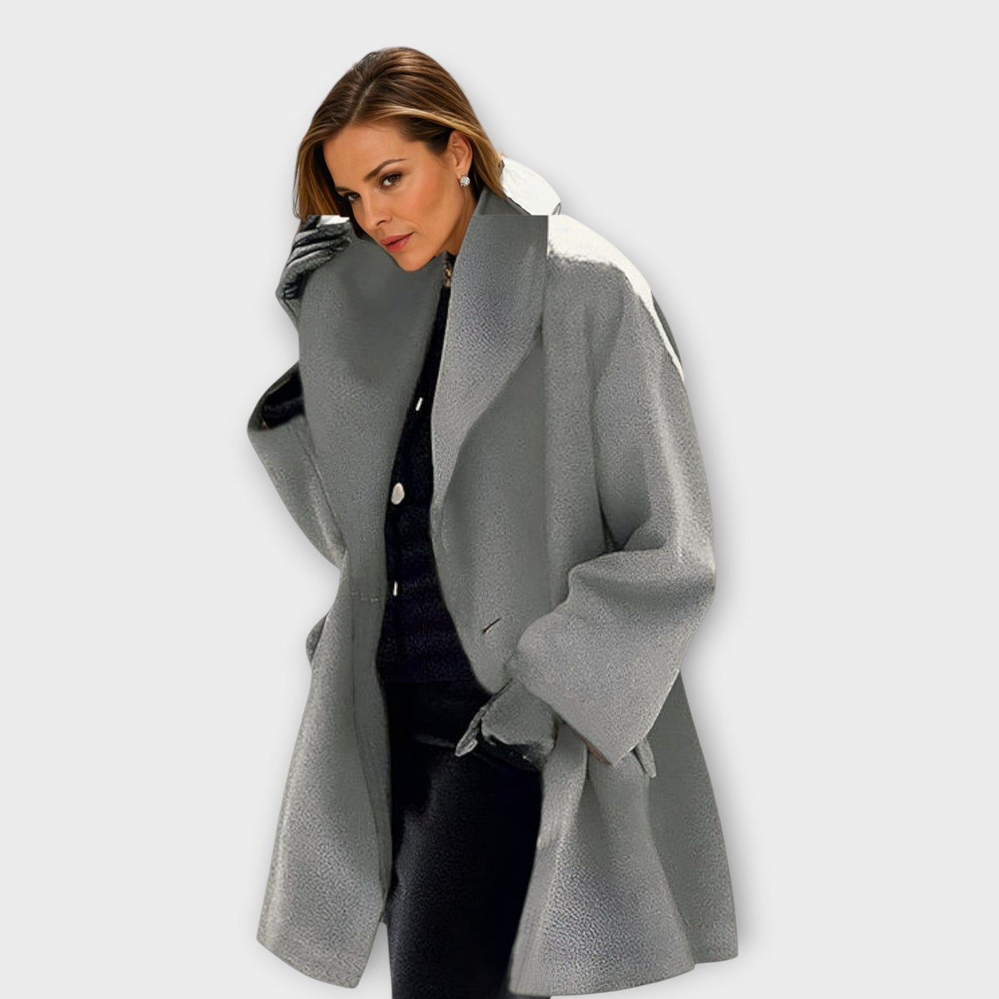 Emma - Premium Windproof Wool Mantel