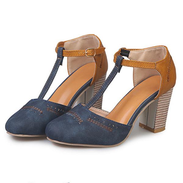 Alicia | Stylish T-Strap Heels for Damen