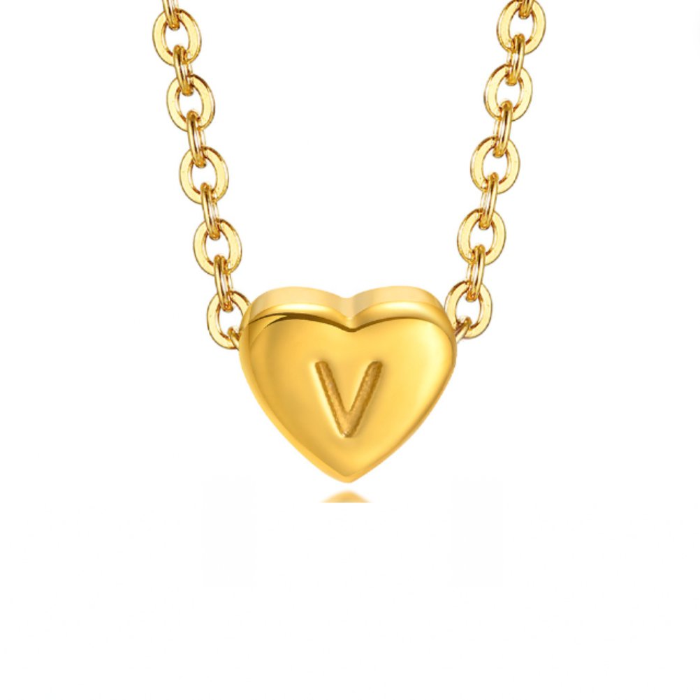 Letter Heart Armband