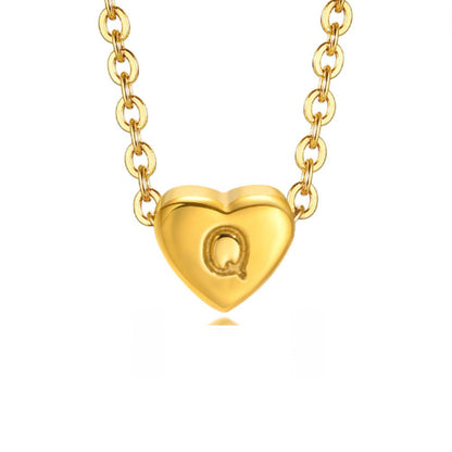 Letter Heart Armband