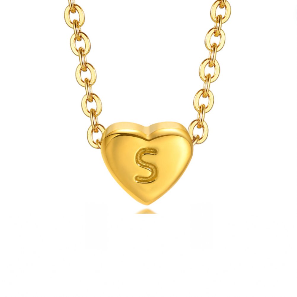 Letter Heart Armband