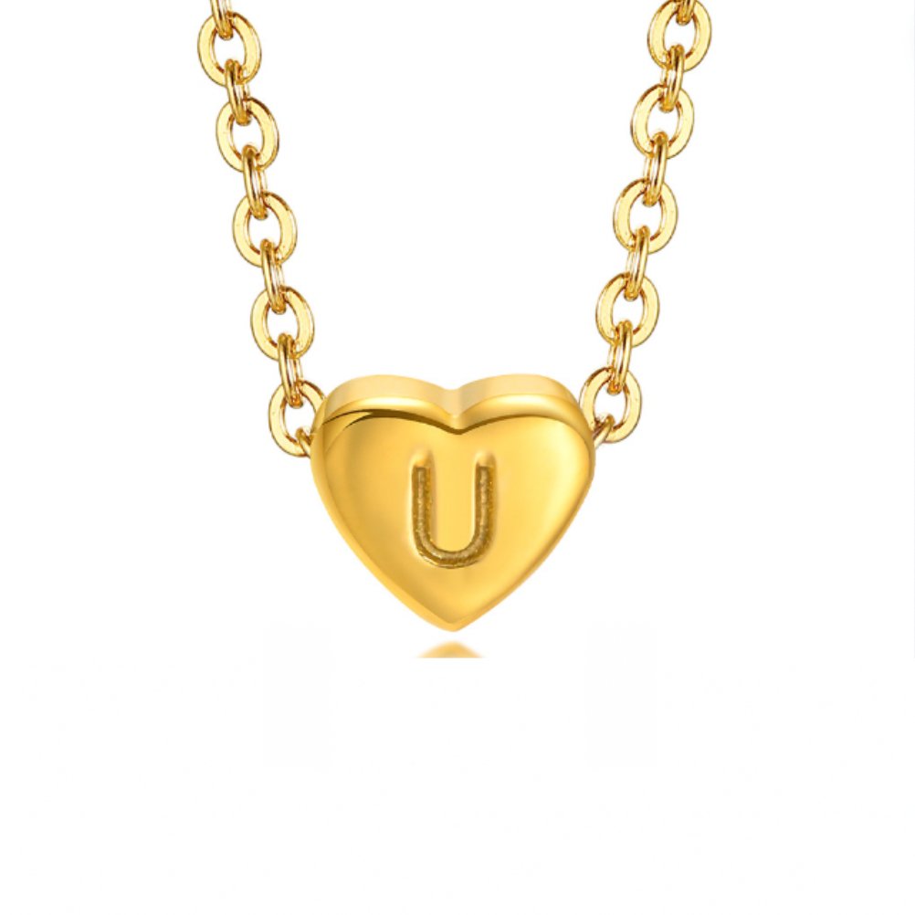 Letter Heart Armband