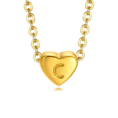 Letter Heart Armband