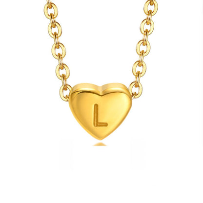 Letter Heart Armband