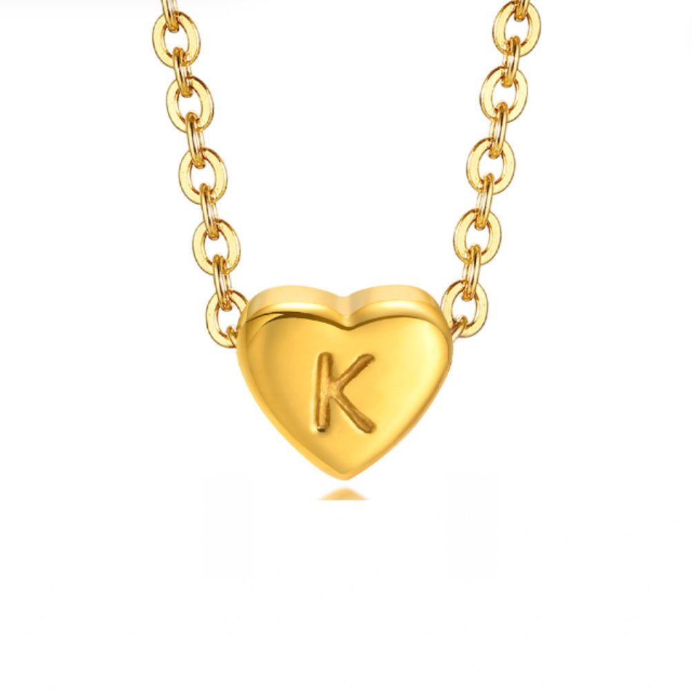 Letter Heart Armband
