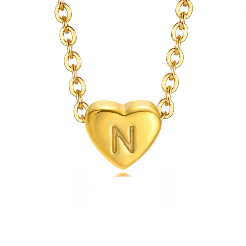 Letter Heart Armband