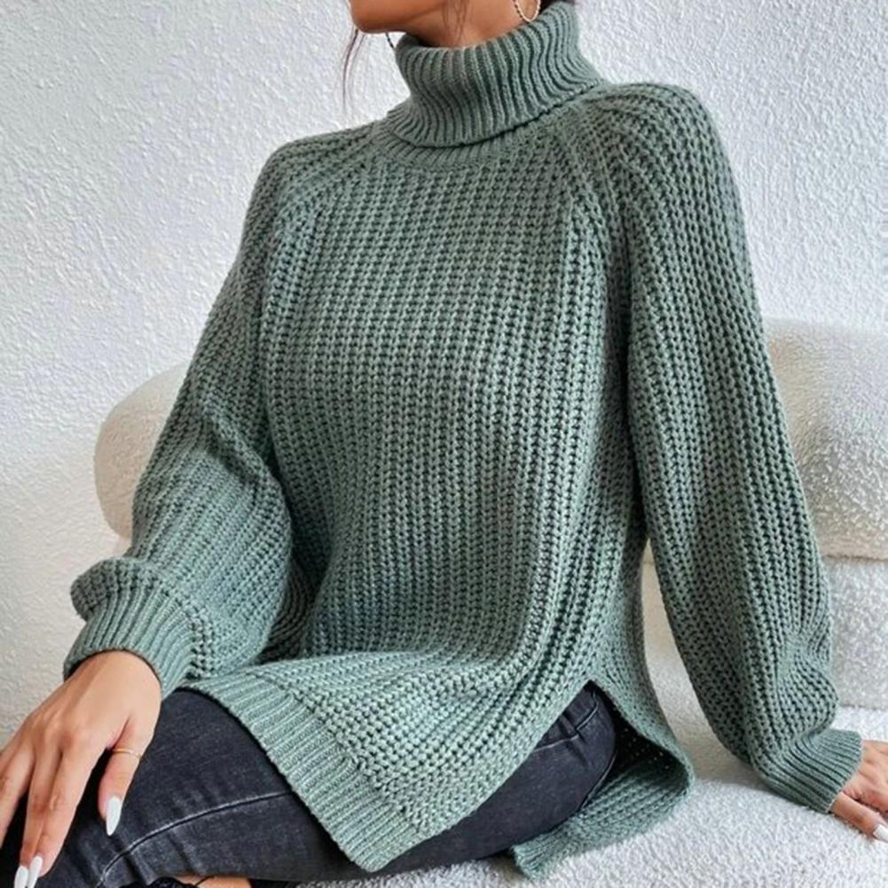 Daisy - Elegant Turtleneck Knit Sweater