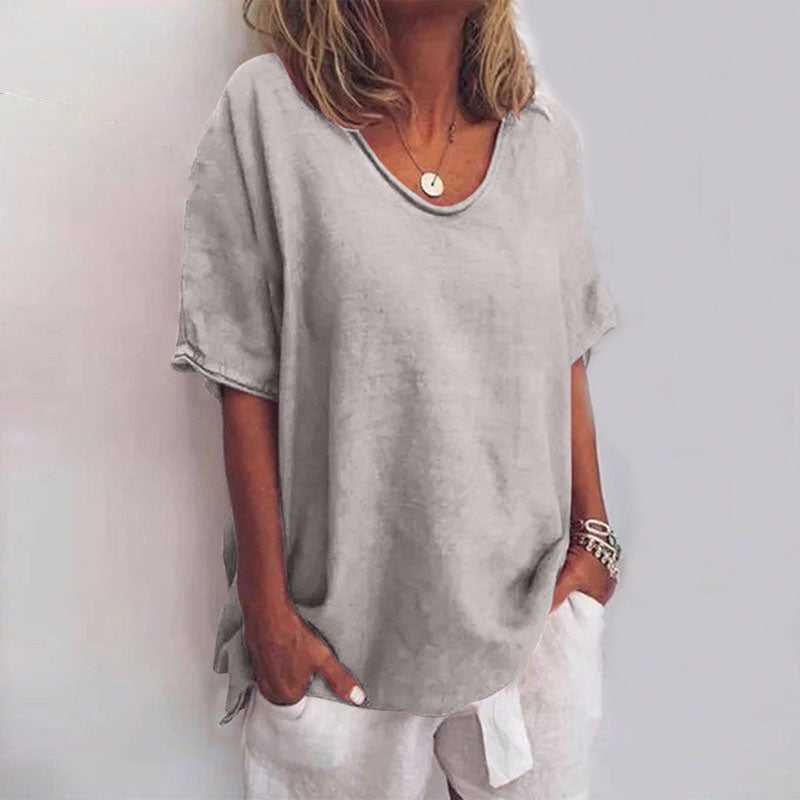 Denise | Stylish Loose Bluse with Tummy Coverage