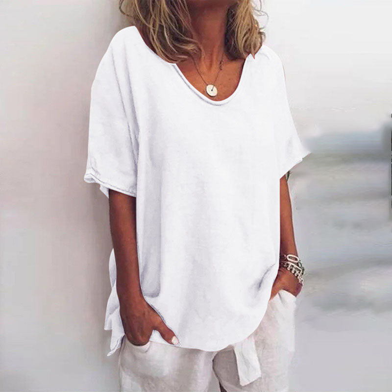 Denise | Stylish Loose Bluse with Tummy Coverage