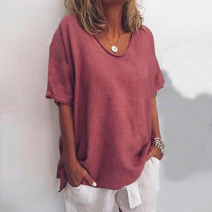 Denise | Stylish Loose Bluse with Tummy Coverage