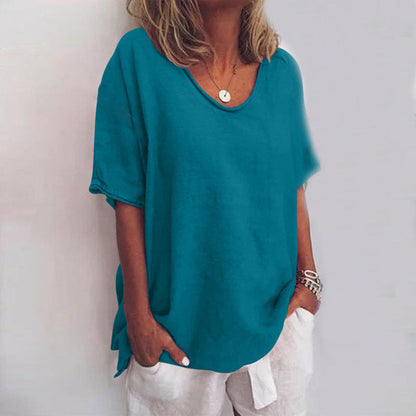 Denise | Stylish Loose Bluse with Tummy Coverage