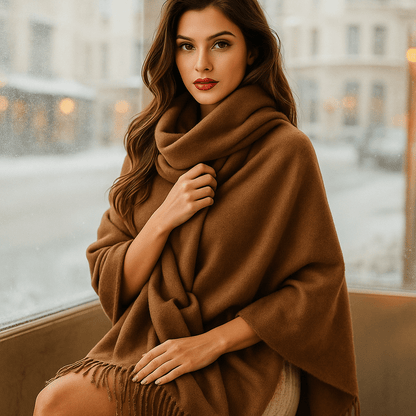 Marlowe - Elegant Soft Cashmere Scarf - Luxury Wrap