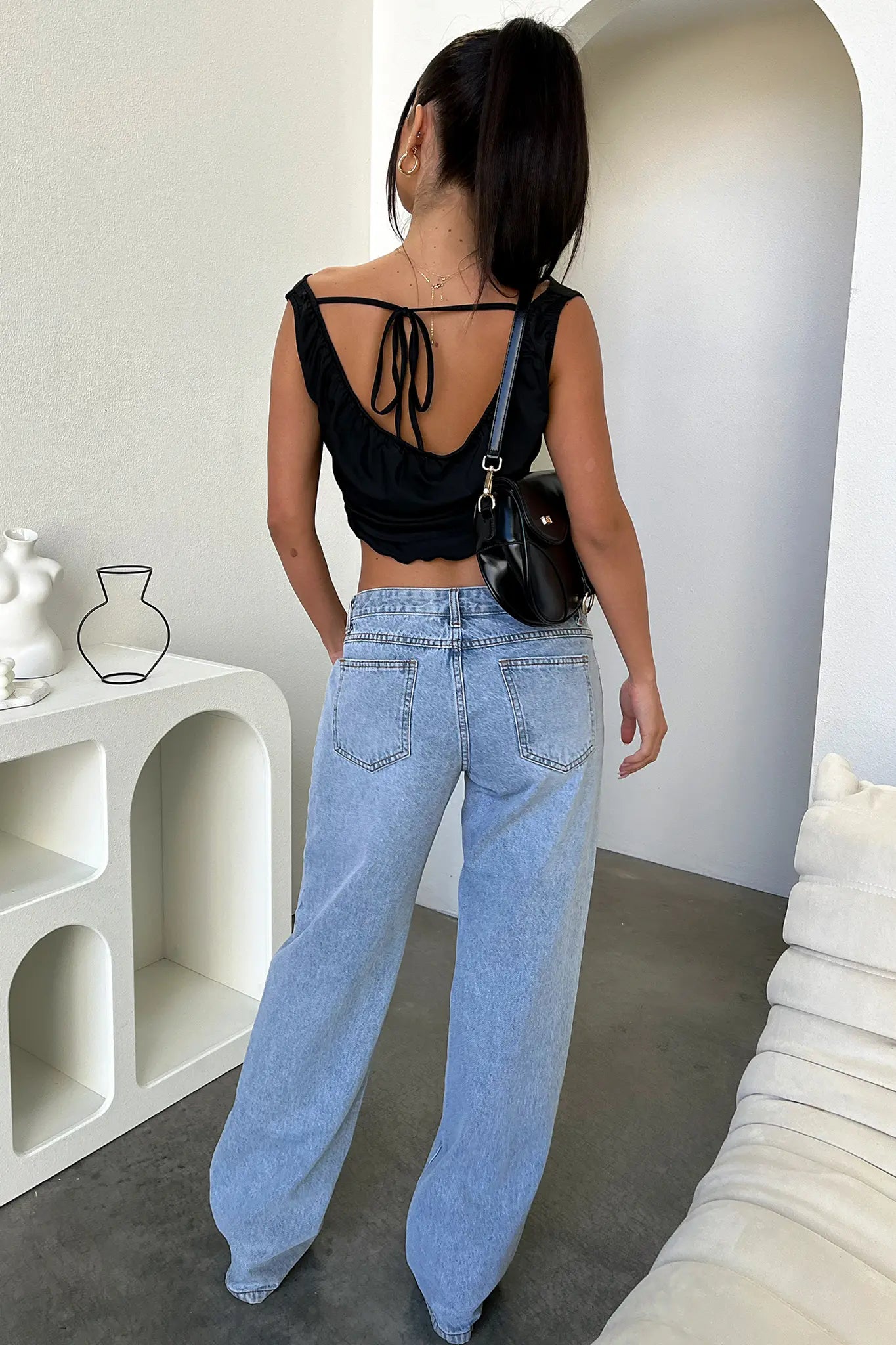 Sienna | Damen Wide Leg Denim Jeans