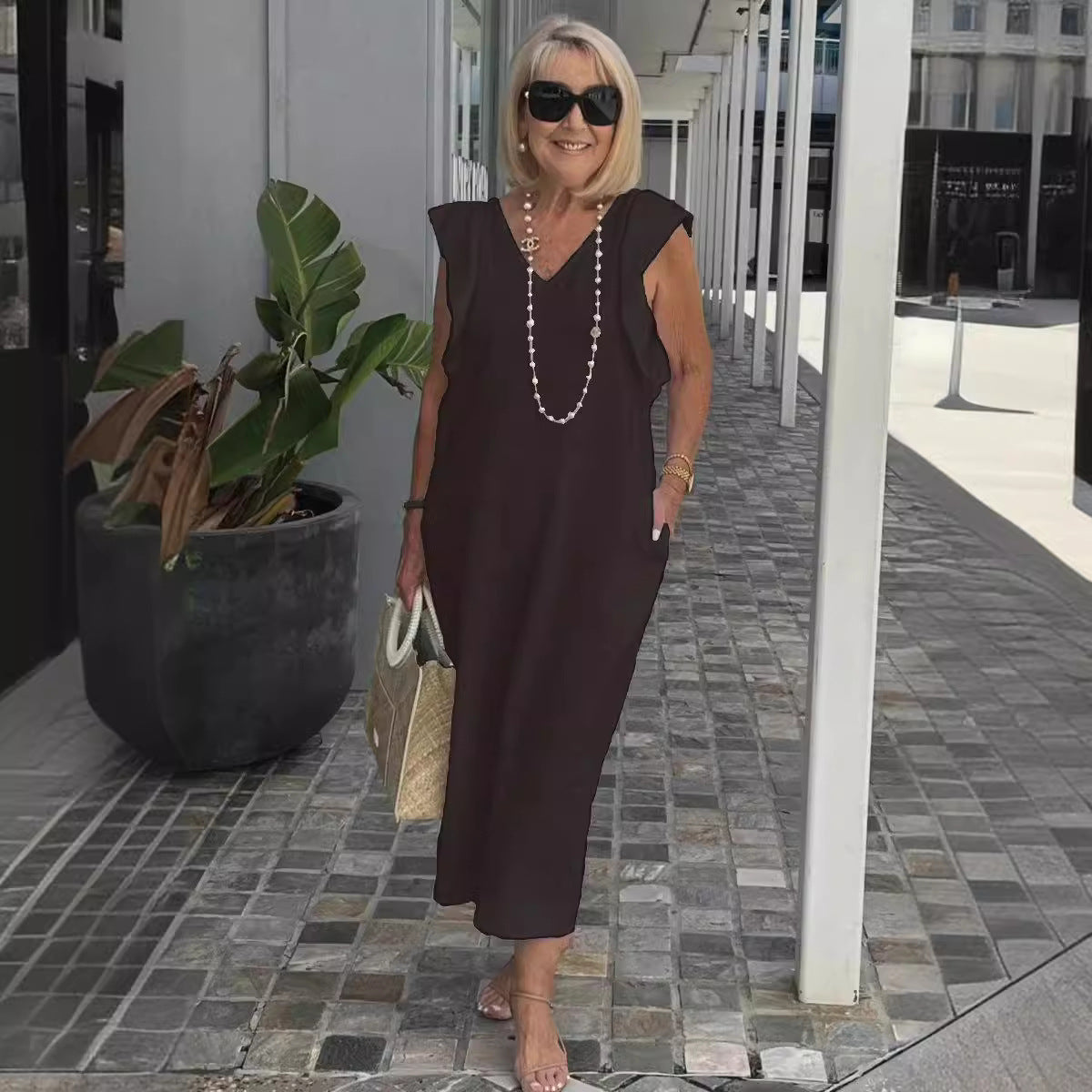 Hallie | Stylish Sleeveless Kleid for Summer