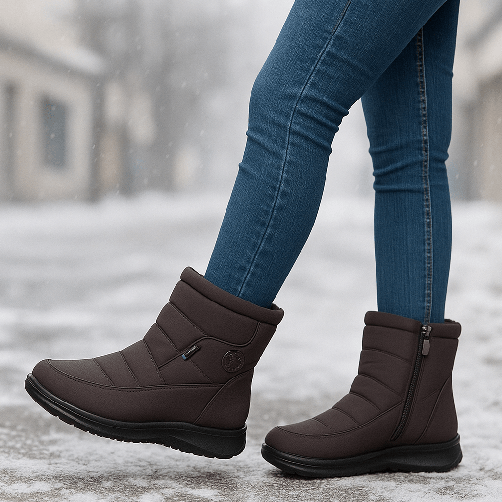 Padded Winter Ankle Stiefel - Warmth - Absolute Comfort