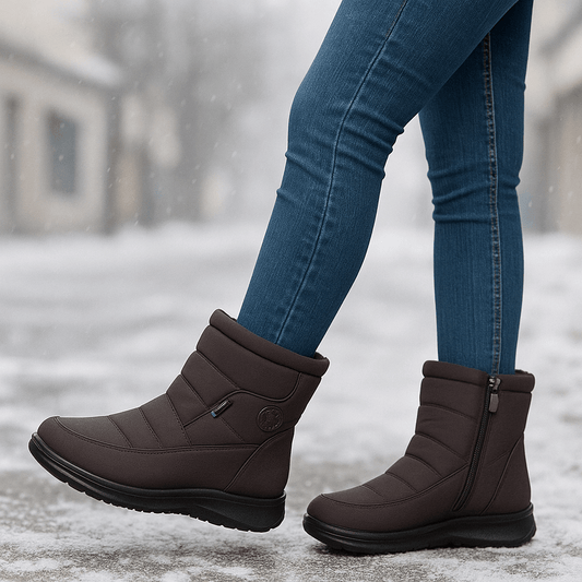 Padded Winter Ankle Stiefel - Warmth - Absolute Comfort