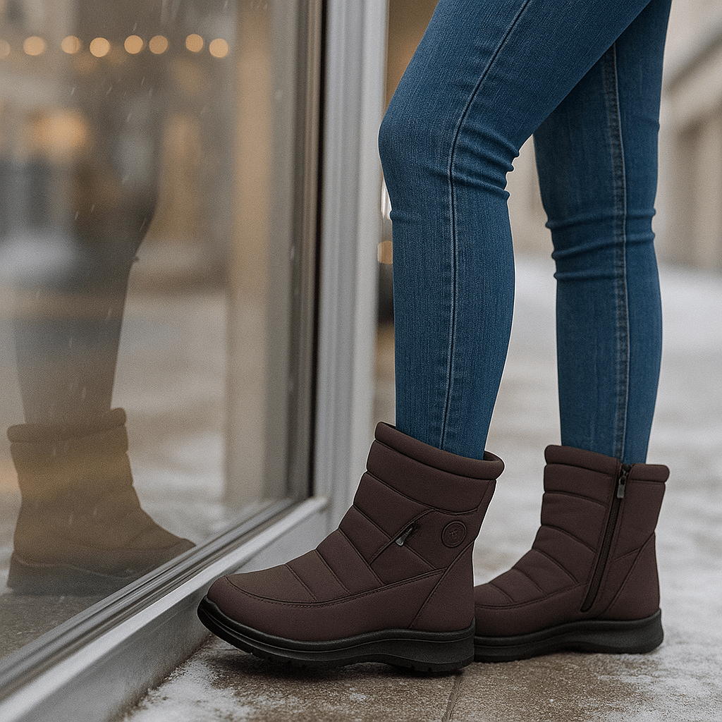 Padded Winter Ankle Stiefel - Warmth - Absolute Comfort