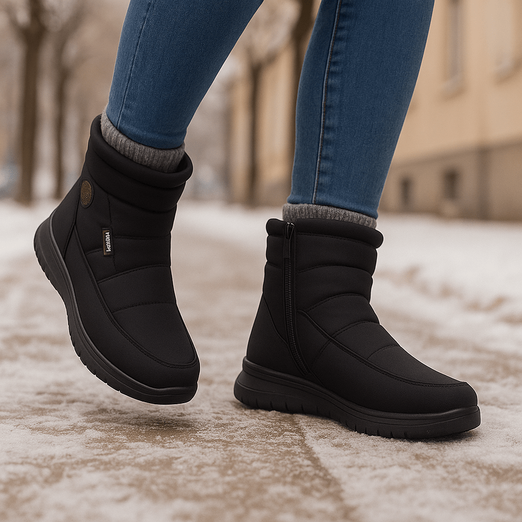 Padded Winter Ankle Stiefel - Warmth - Absolute Comfort