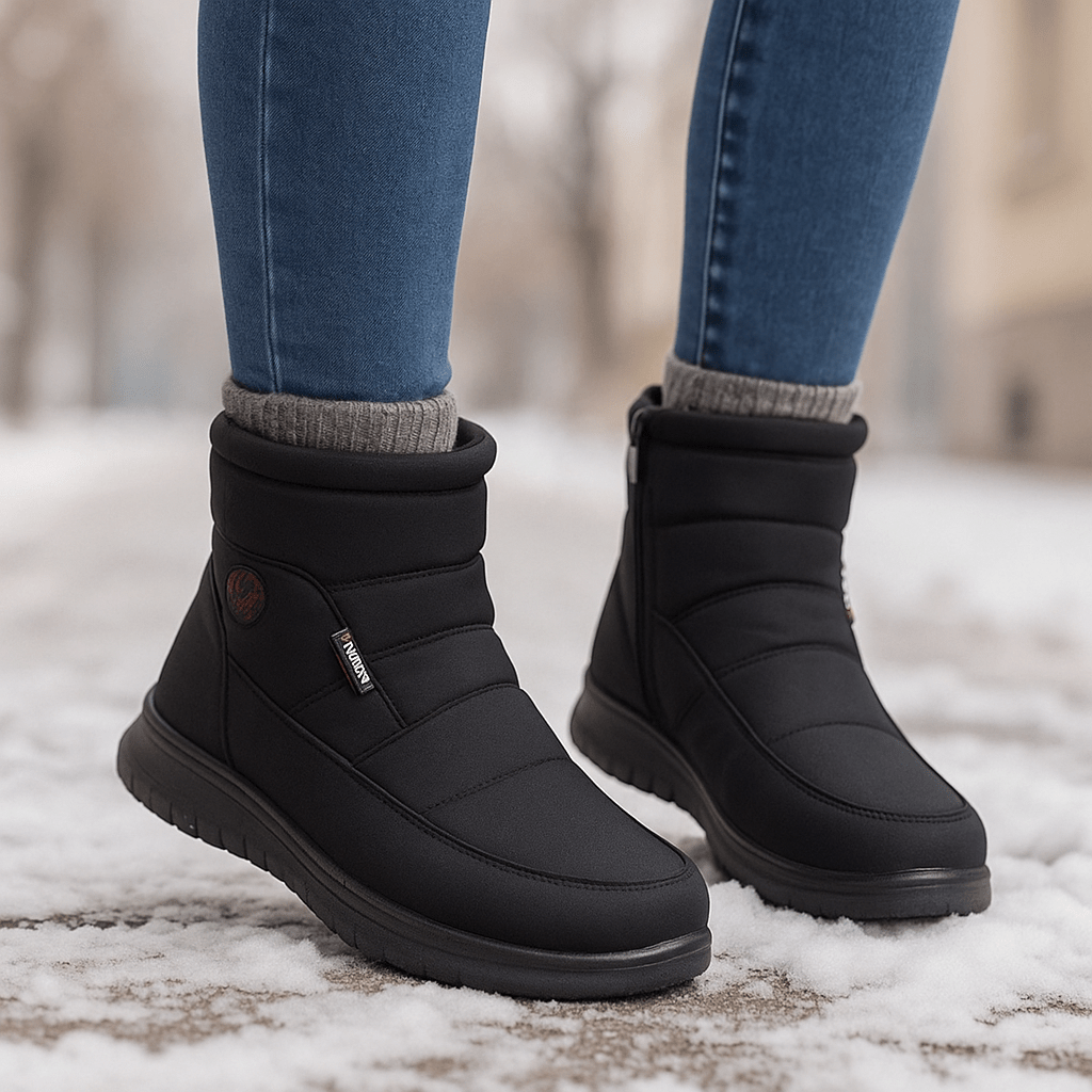 Padded Winter Ankle Stiefel - Warmth - Absolute Comfort