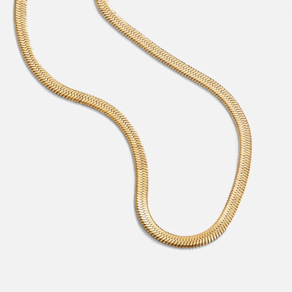 Sarya Snake Chain Gold Halskette