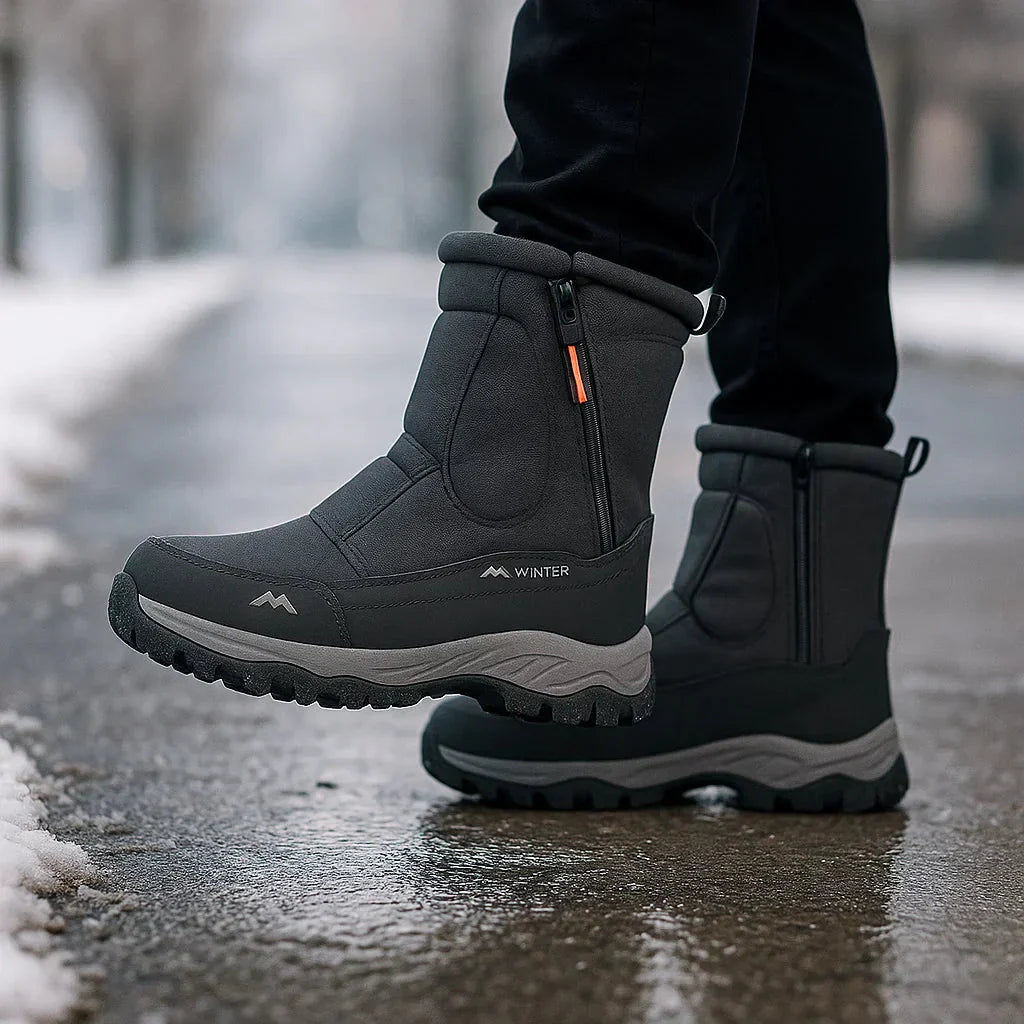 Mid Snow Stiefel - Warm Insulated - Waterproof - Non-Slip