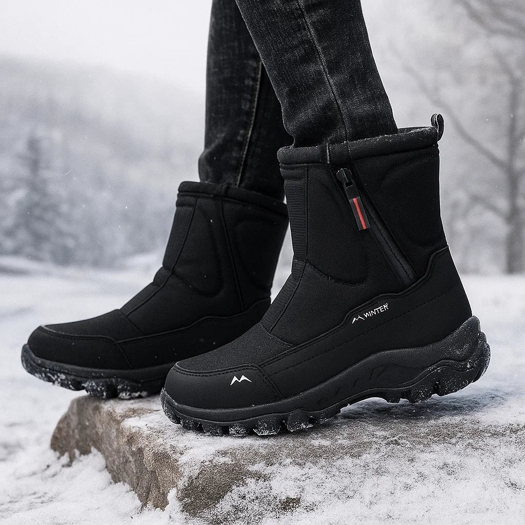 Mid Snow Stiefel - Warm Insulated - Waterproof - Non-Slip