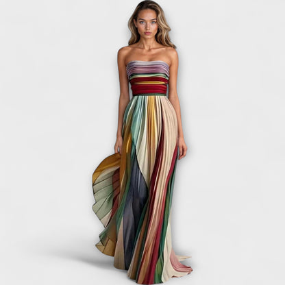 MARIGOLD™ – Bold & Flowing Strapless Kleid