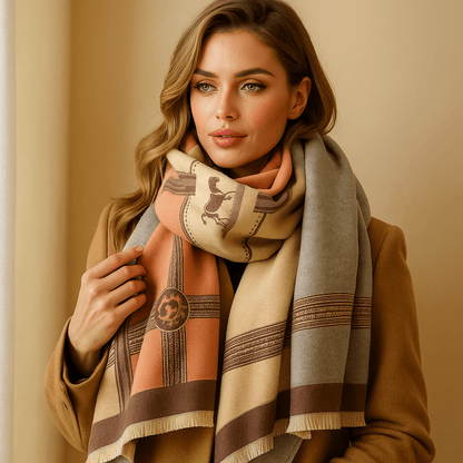 Ruby Cashmere Scarf - Elegant - Warm - Luxurious