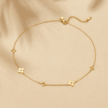 Torini Petal Halskette Gold