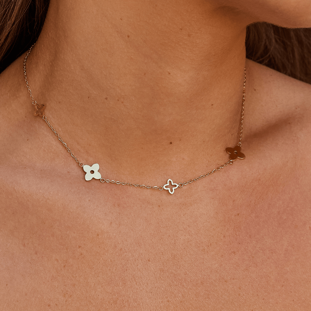 Torini Petal Halskette Gold