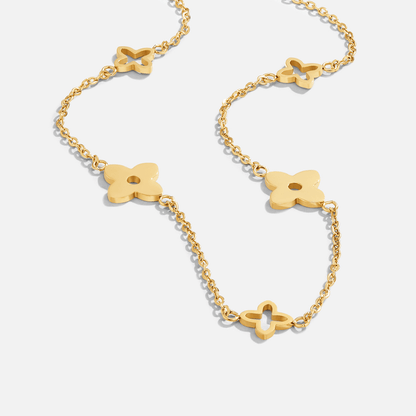 Torini Petal Halskette Gold