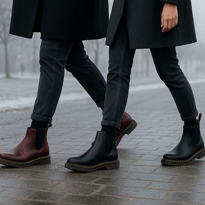 Casey - Unisex Leather Chelsea Stiefel