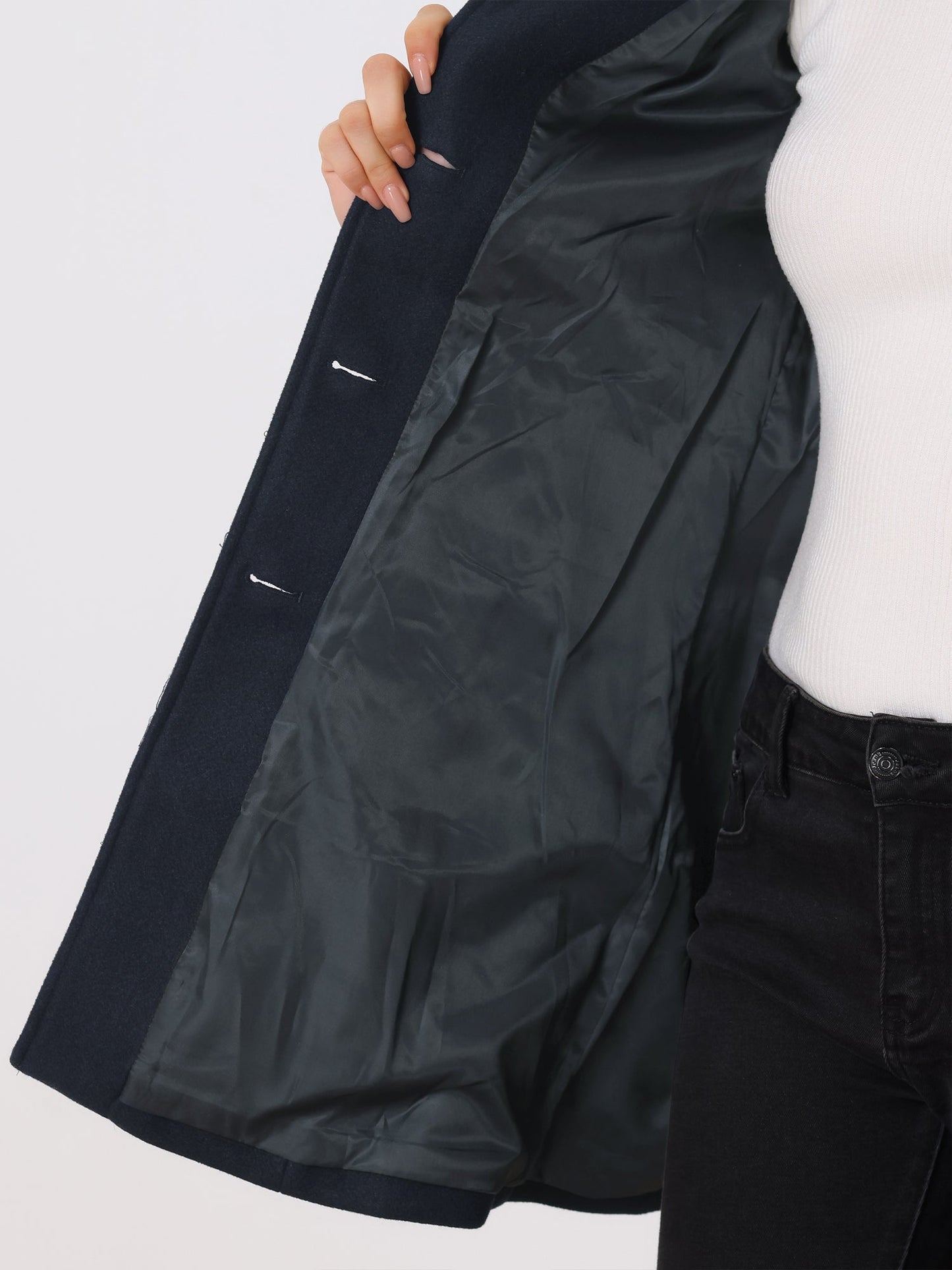 Josephine - Single Breasted Winter Trench Mantel