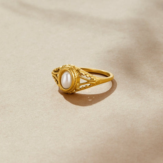 Vintage Royal Perle Ring