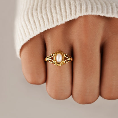 Vintage Royal Perle Ring