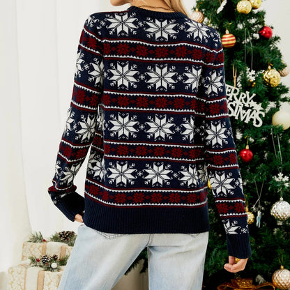 Roxanne | Damen Christmas Crew Neck Jumper