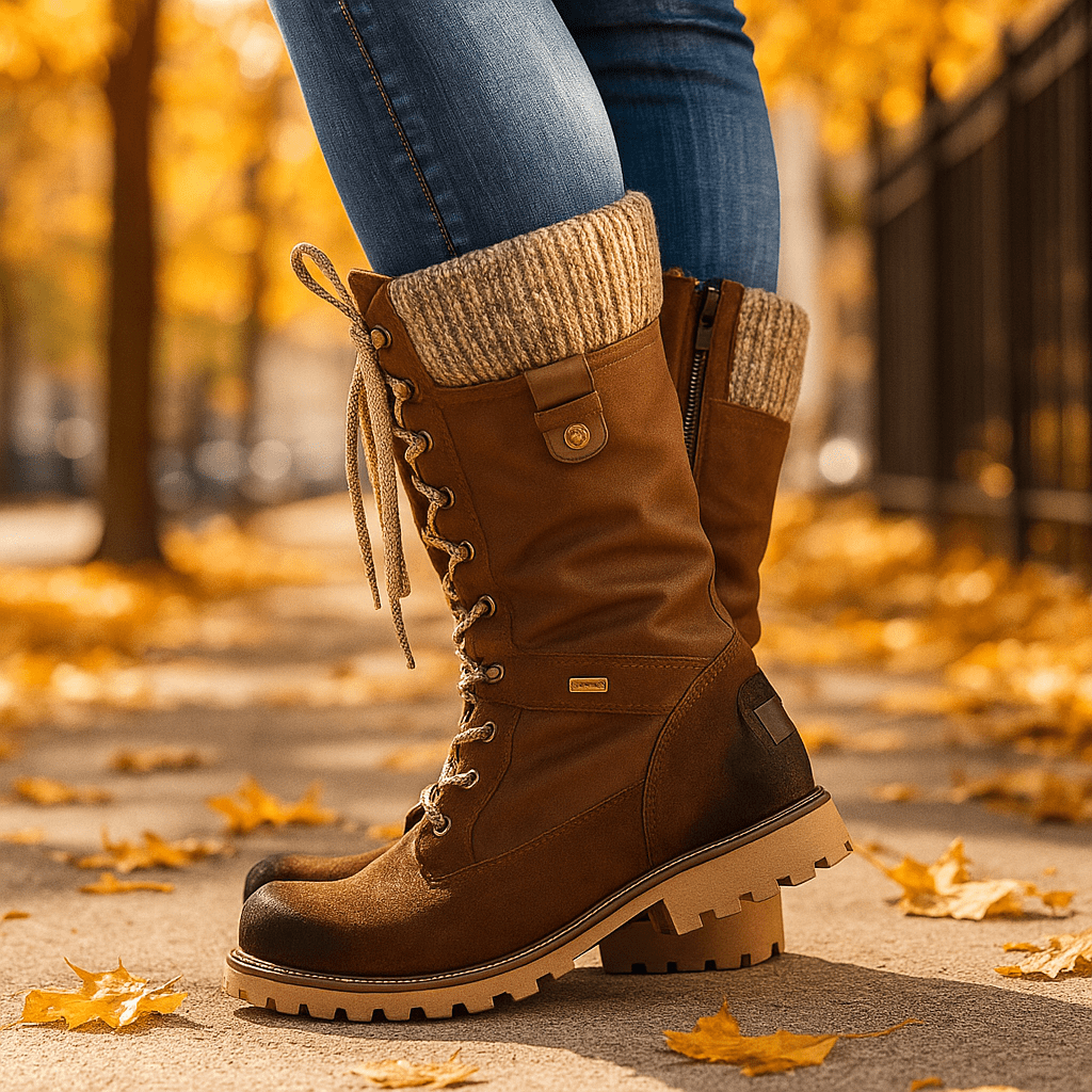 Damen - Waterproof - Non-Slip - Insulated Winter Stiefel