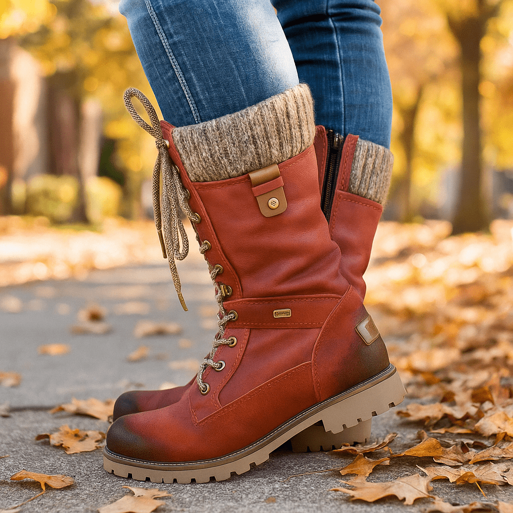 Damen - Waterproof - Non-Slip - Insulated Winter Stiefel