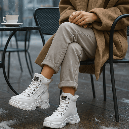 Waterproof Winter Ankle Stiefel - Fleece Lined - Warm Comfort