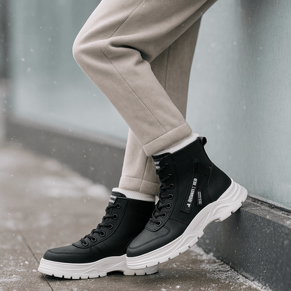 Waterproof Winter Ankle Stiefel - Fleece Lined - Warm Comfort