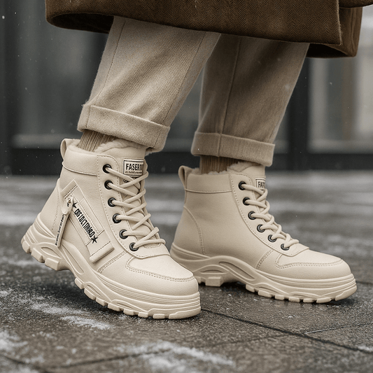 Waterproof Winter Ankle Stiefel - Fleece Lined - Warm Comfort