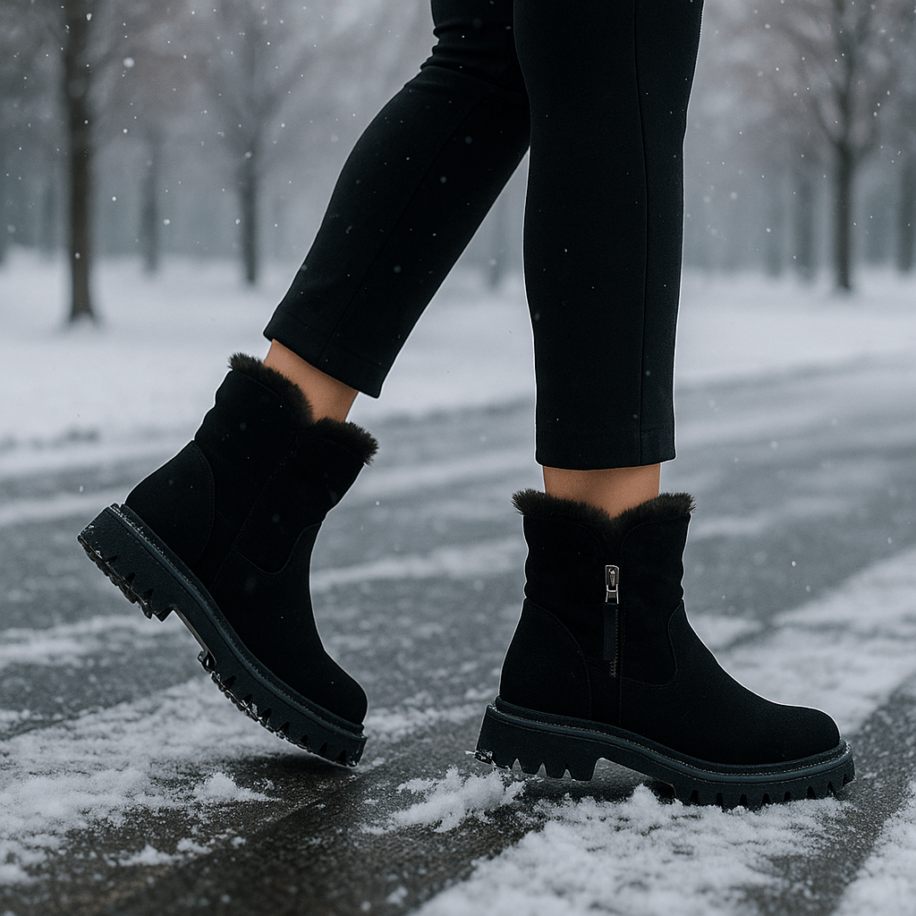 Waterproof Winter Ankle Stiefel - Insulated Comfort - Superior Grip