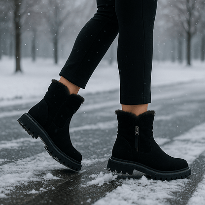 Waterproof Winter Ankle Stiefel - Insulated Comfort - Superior Grip
