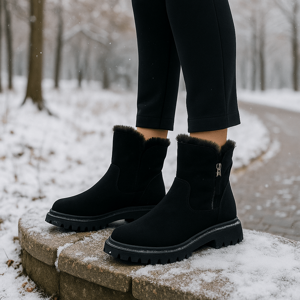 Waterproof Winter Ankle Stiefel - Insulated Comfort - Superior Grip
